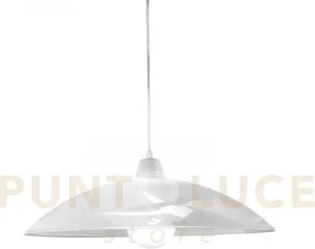 Plafoniera alabastro bianca 4 luci attacco e27 50x50x13,5cm