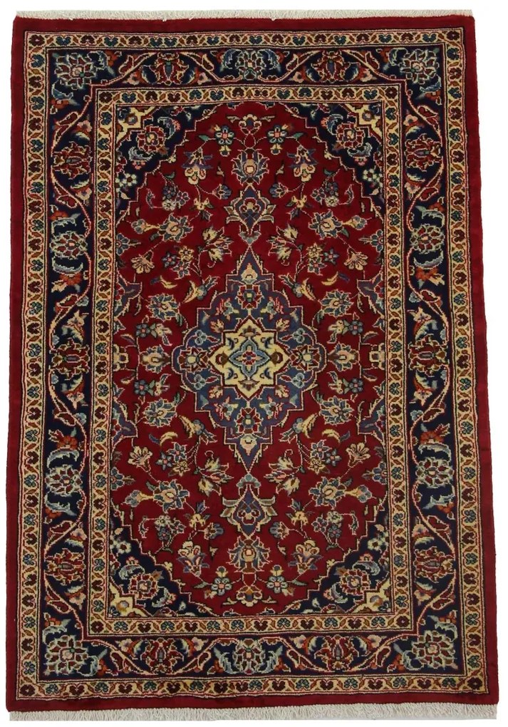 Kashan Tappeto persiano 110x150 (Iran)
