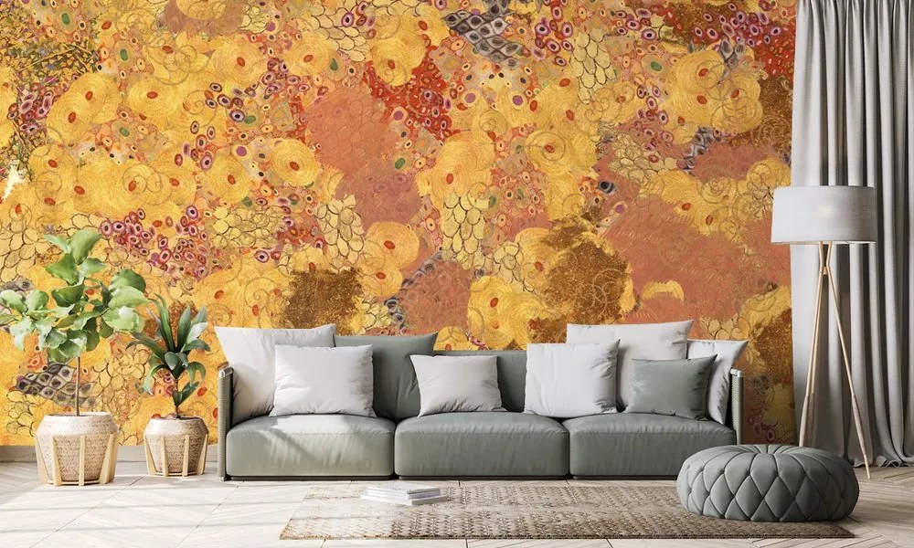 Carta da parati – Astrazione in stile G. Klimt