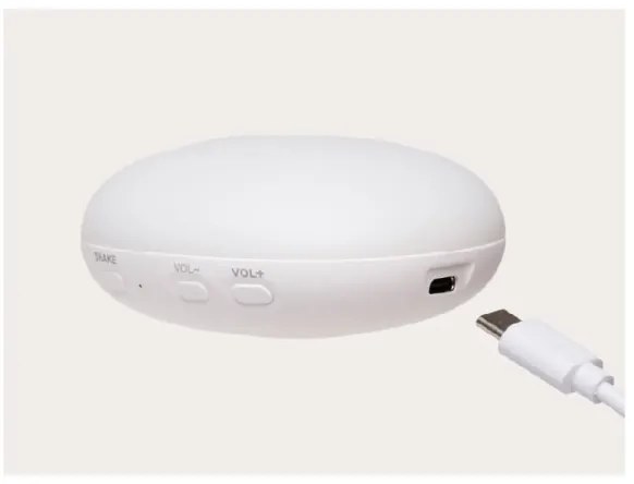 Moonie - Compagno di coccole con melodia e luce 2.0 coniglietto sky