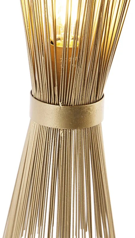 Lampada da tavolo in ottone rustica - Broom