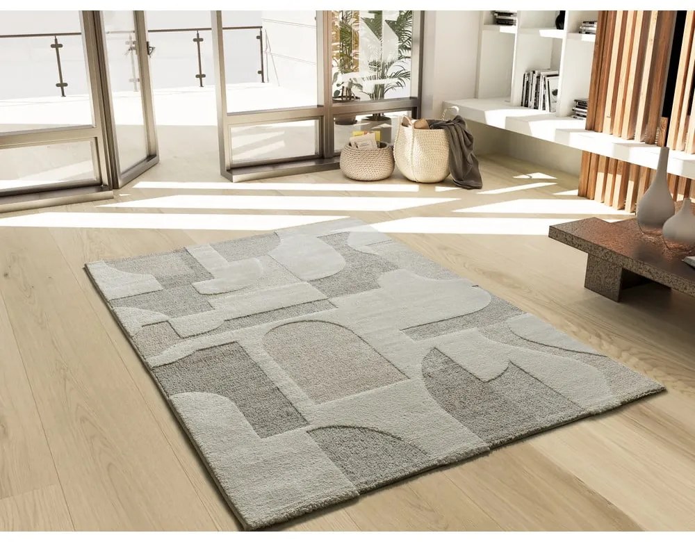 Tappeto beige e crema 120x170 cm Verona - Universal