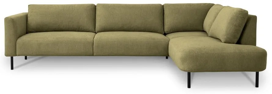 Divano angolare color senape (con penisola a destra) Hero – Scandic