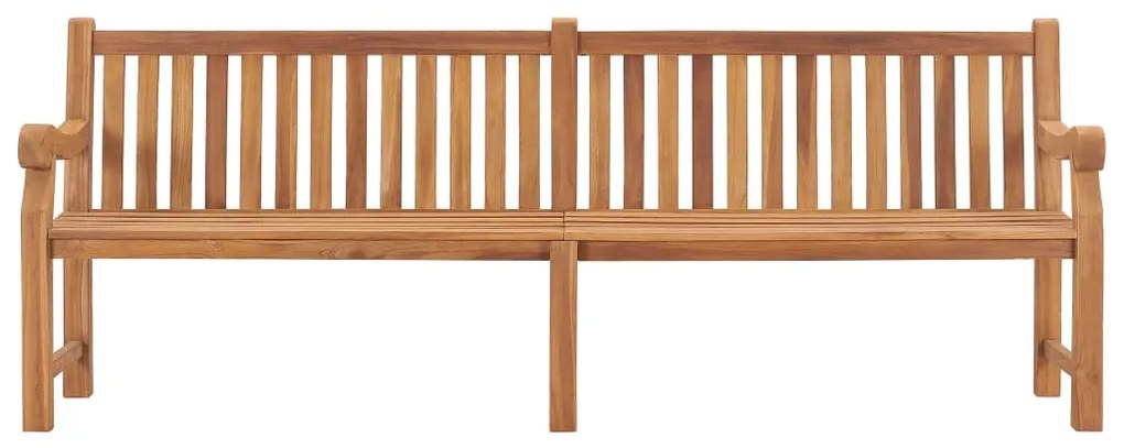 Panca da giardino 228 cm in legno massello di teak