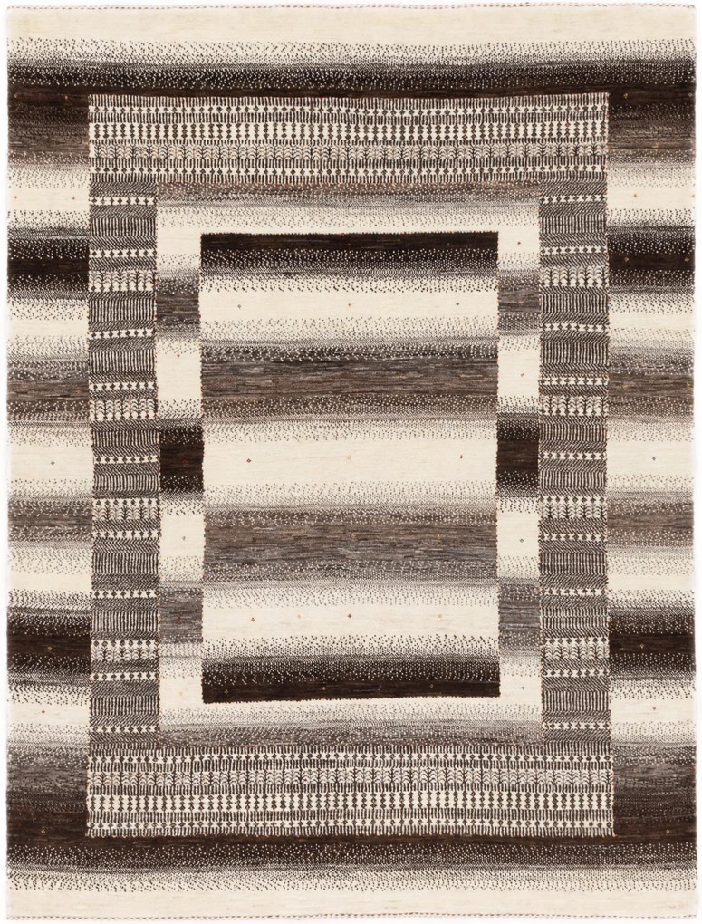 Loribaft Tappeto 200 x 150 Beige (Iran) Annodato A Mano