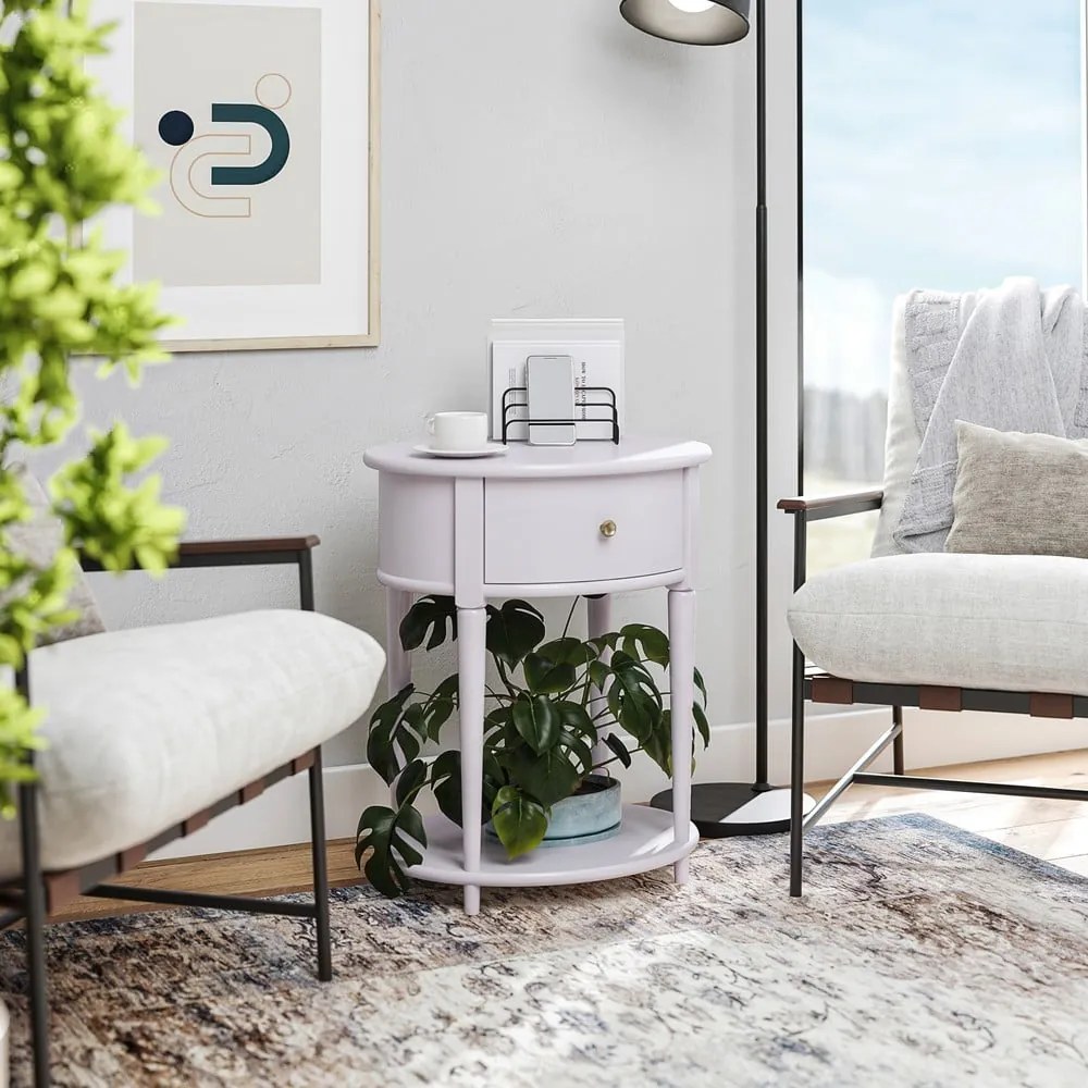 Comodino in lavanda Aurora - Støraa