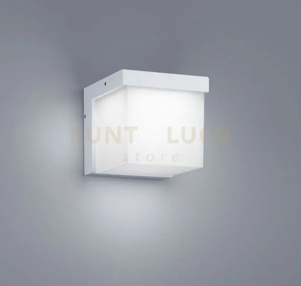 Applique yangtze led quadrata bianca 228260101