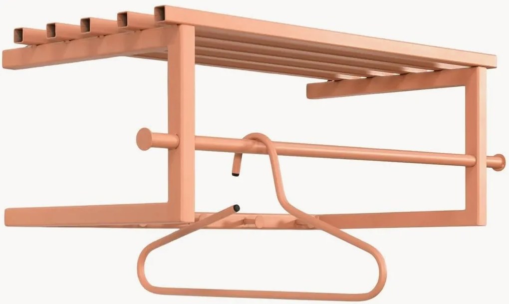 Appendiabiti da parete con cappelliera Marco