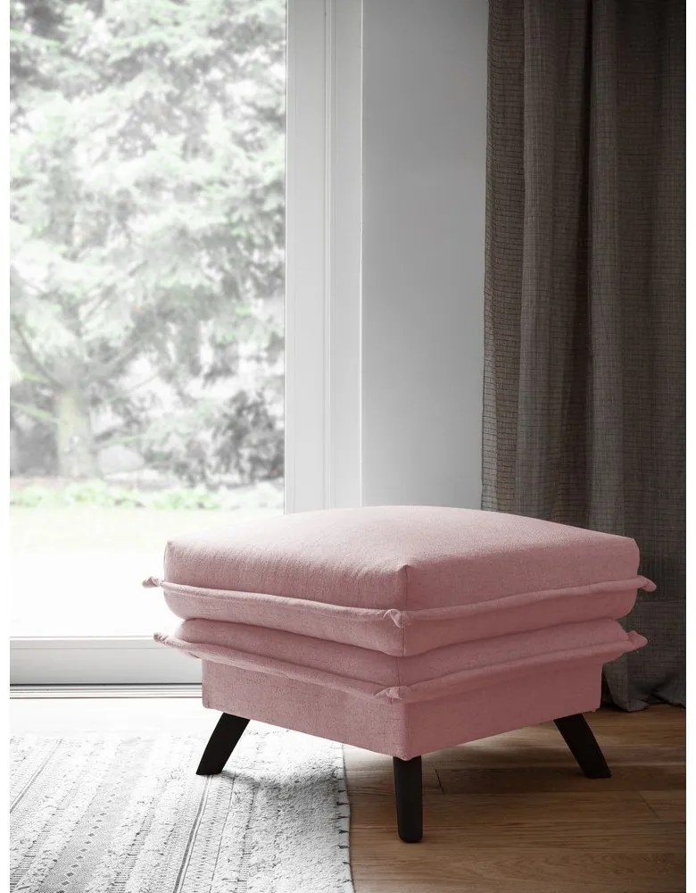 Poggiapiedi rosa Charming Charlie - Miuform