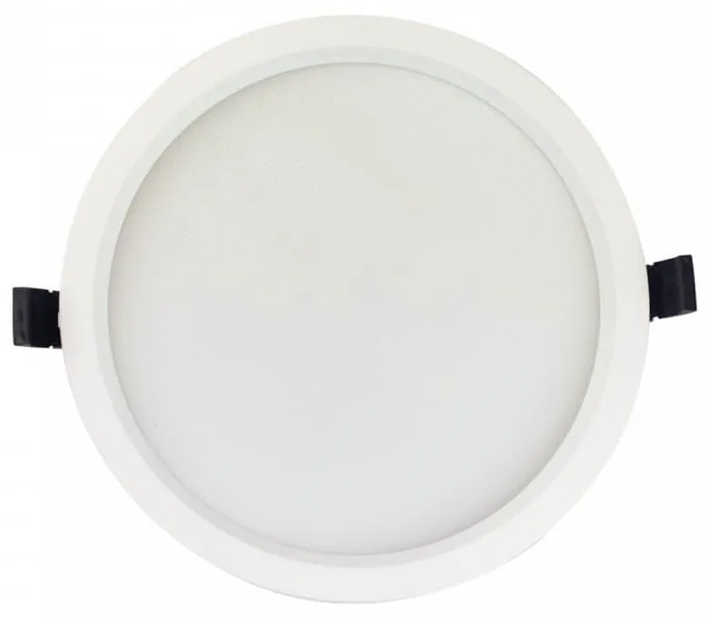 Faro LED incasso 30W, foro ø200-210, UGR19, 110lm/W - Dimmerabile Colore Bianco Caldo 2.700K