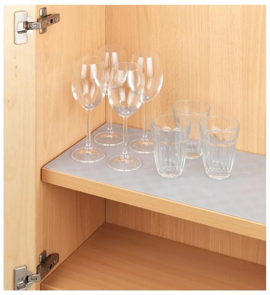 Tappetino antiscivolo grigio per cassetti 500, 150 x 50 cm - Wenko