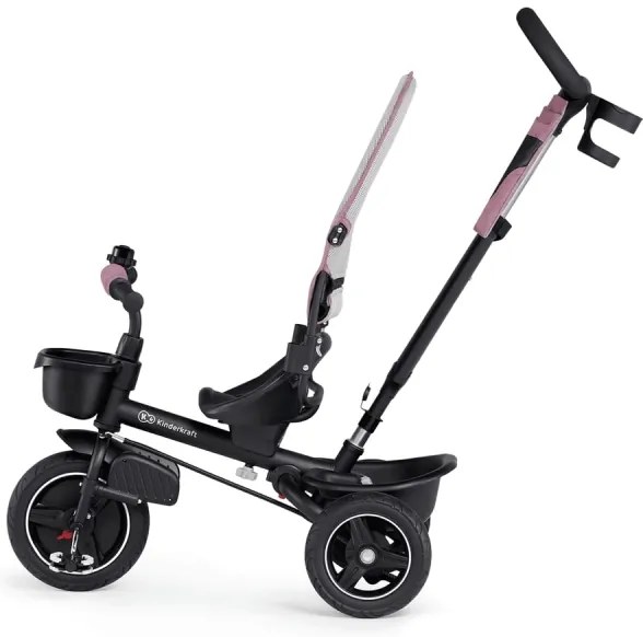 KINDERKRAFT select - Triciclo per bambini 5in1 SPINSTEP rosa