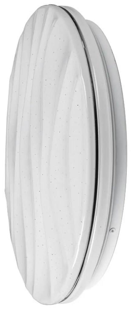 Plafoniera LED 24W IP20 ø380x75mm da soffitto e parete