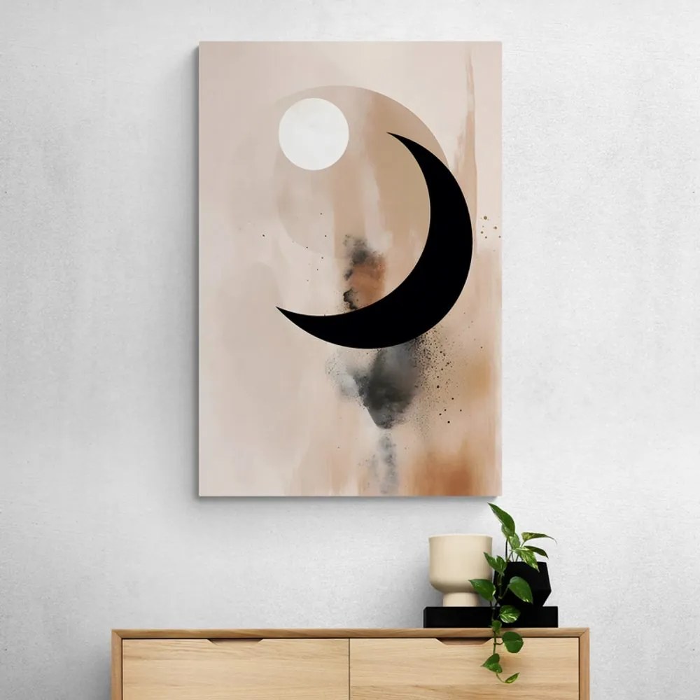 Quadro su tela – Forme astratte giorno e notte