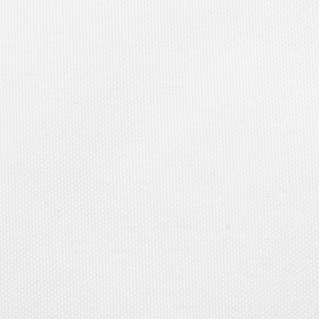 Parasole a Vela in Tela Oxford Quadrata 6x6 m Bianco