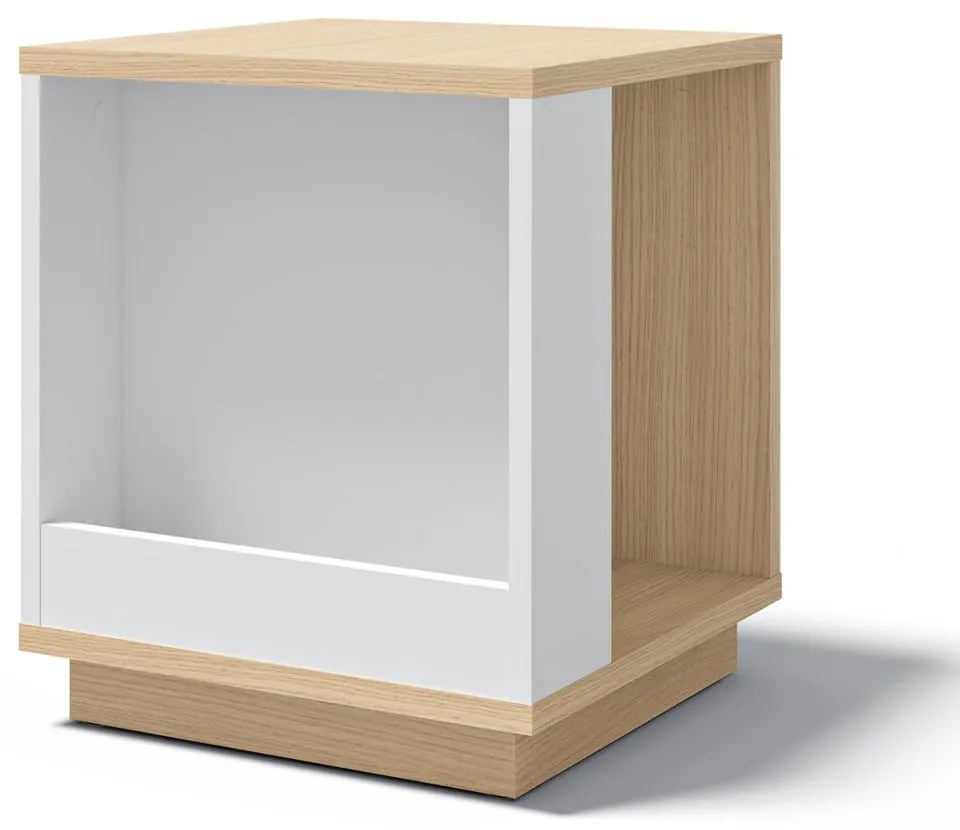 Tavolino in rovere 40x40 cm Ella - TemaHome