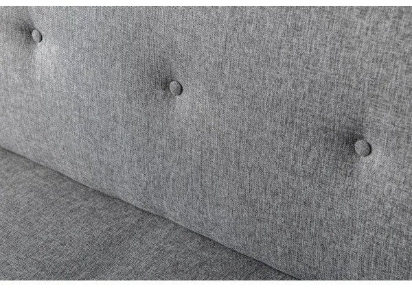 Divano due posti LOKO grigio chiaro