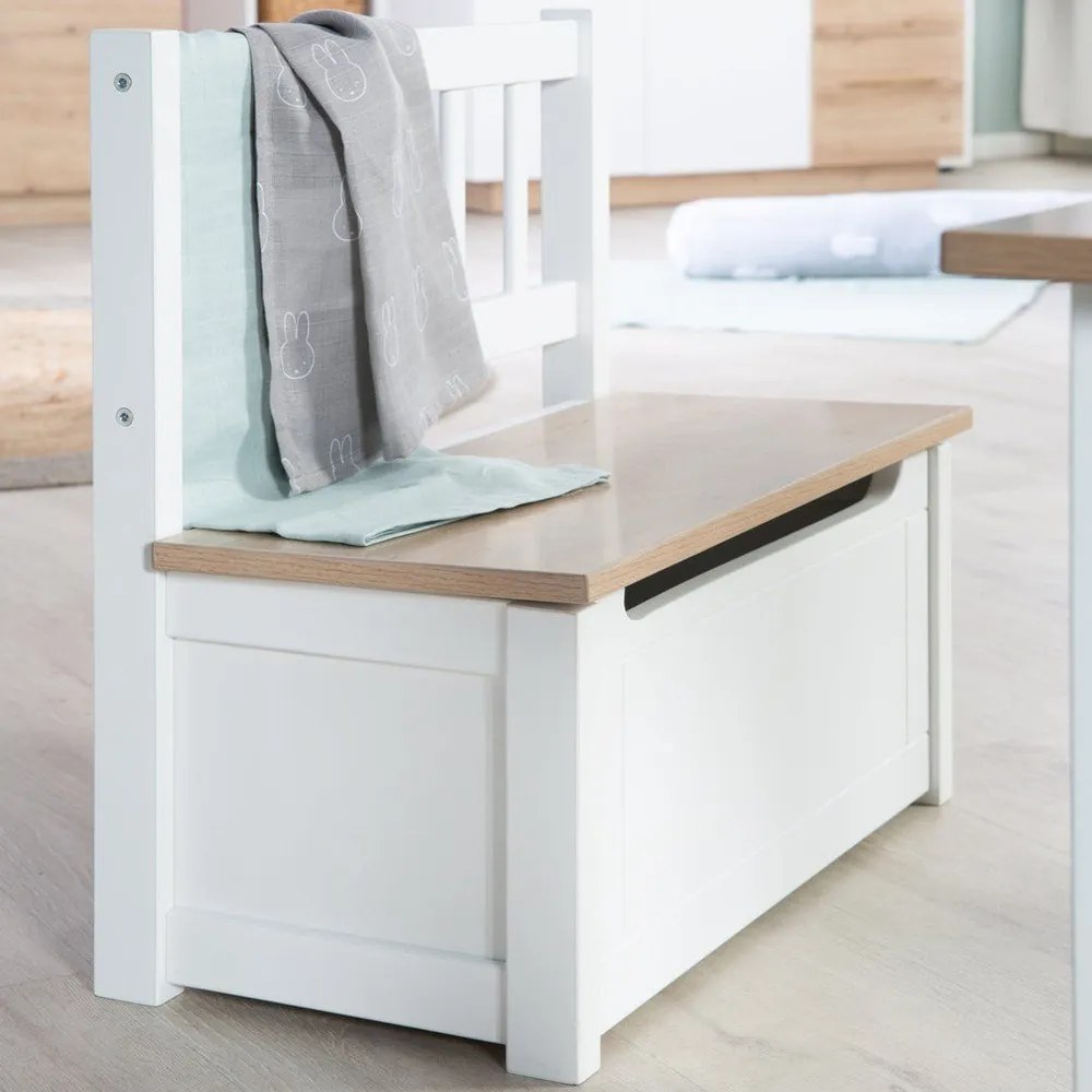 Panca per bambini bianca Woody – Roba