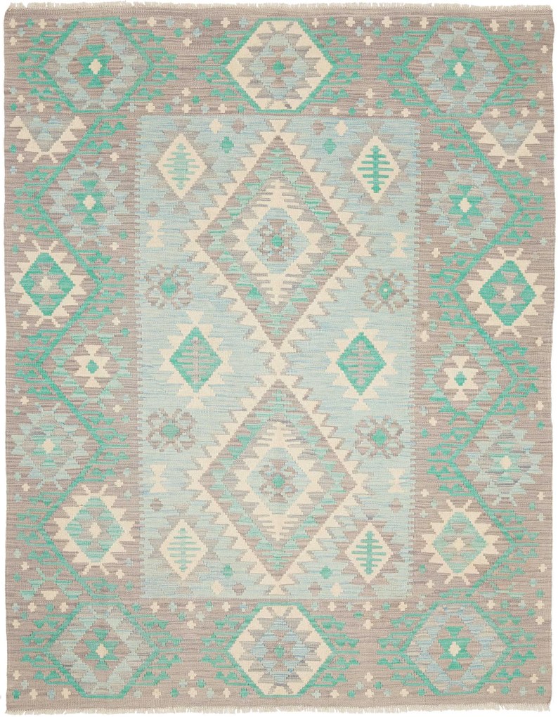 Kilim Tappeto 190 x 150 (Pakistan) Tessuto A Mano