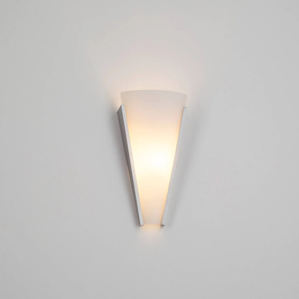 Applique da parete Magnus Lindby, dimmerabile, Alluminio / Grigio / Zincato, Corridoio, Moderno, Applique