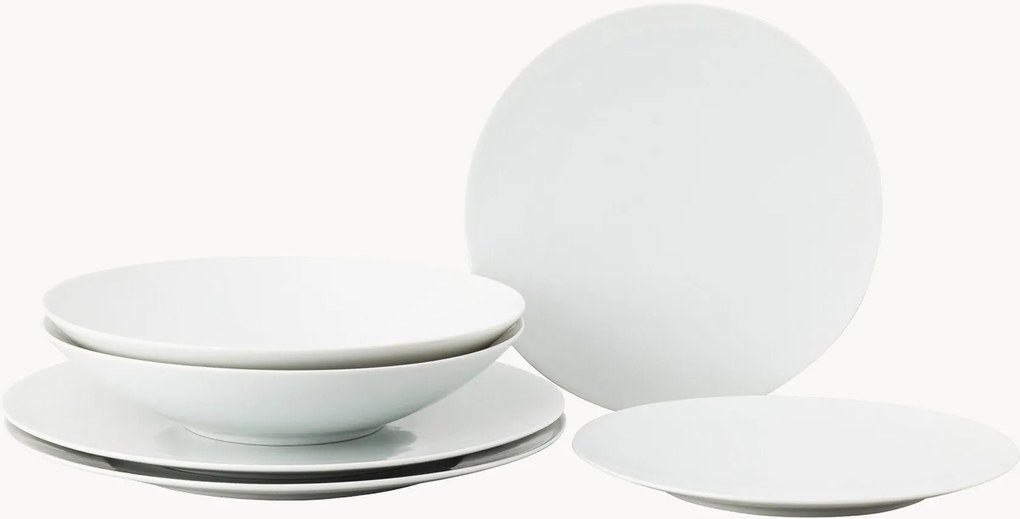 Servizio di piatti in porcellana TAC Gropius, 2 persone, 6 pz