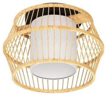 Eglo 390232 - Plafoniera MONTERROSO 1xE27/40W/230V bambù