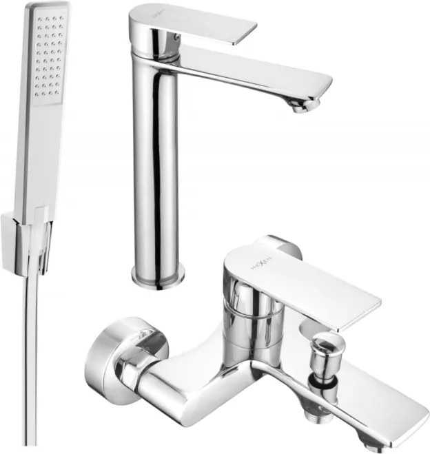 Mexen Royo R72 set da bagno, cromo - 72213R72-00