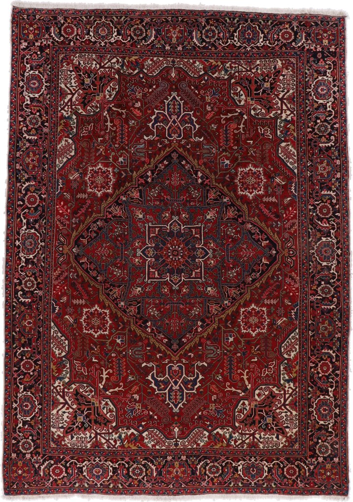 Heriz Tappeto persiano 400 x 290 (Iran) Annodato A Mano