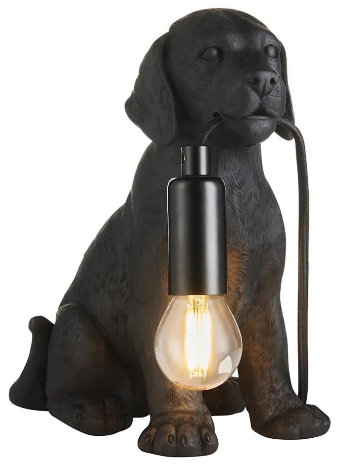 Endon 107365 - Lampada da tavolo PUPPY 1xE14/7W/230V nero