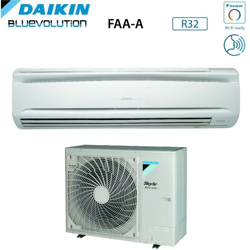 Daikin - Climatizzatore Condizionatore Bluevolution SkyAir Active-Series Inverter serie faa-a 36000 Btu FAA100A + RZAG100NV1 R-32 Wi-Fi Optional