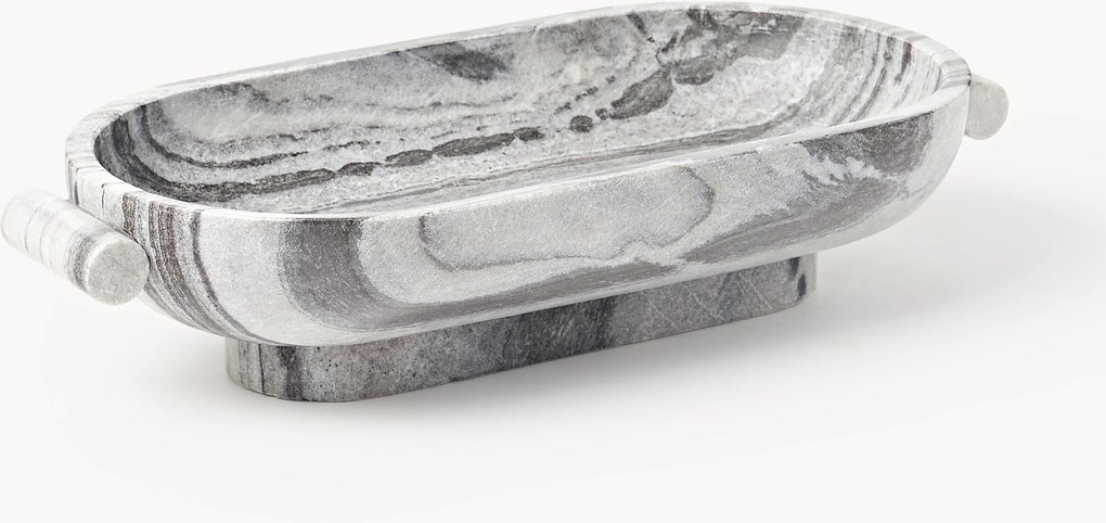 Ciotola decorativa in marmo Fossil