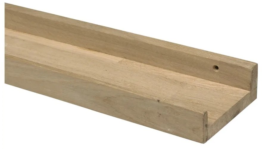 Mensola per quadri in legno di quercia in colore naturale 100 cm Photoframe - vtwonen