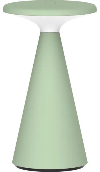 Lampada da tavolo dimmerabile PAROS LED/1,8W/5V USB 1800mAh IP44 verde