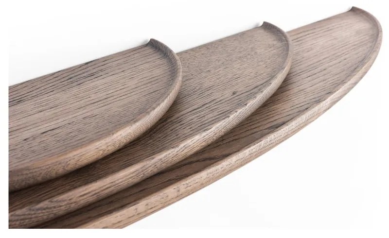 Scaffale in rovere marrone 70 cm Mu - Gazzda