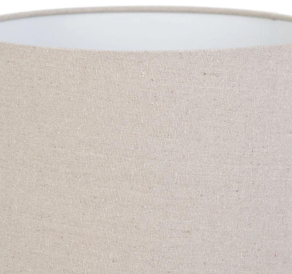 Lampada da tavolo 32 x 32 x 54 cm Ceramica Naturale Bianco