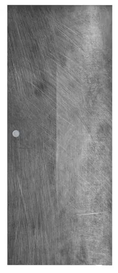 Anta per porta scorrevole Graffi in vetro multicolore L 88 x H 215 cm sp.8 mm destra