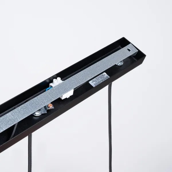 Sollux SL.1402 - Lampadario a sospensione con filo PRYSM 3xG9/8W/230V nero