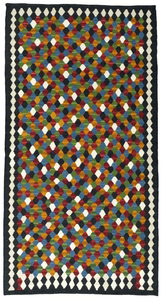 Kilim Tappeto 100 x 190 (Iran) Tessuto A Mano