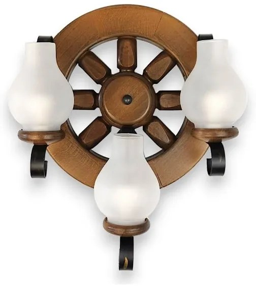 Brilagi - Applique ROATA APLICA 3xE14/40W/230V faggio/noce