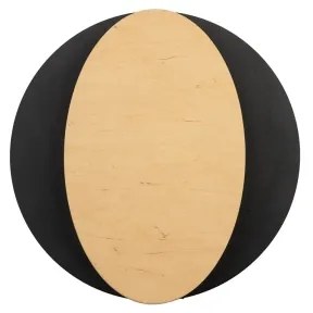 Applique OVO 2xG9/12W/230V nero/marrone