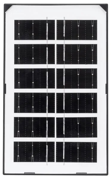 Aigostar - Lampadario solare a LED 35W/12V 3000 mAh 6500K Ø 15 cm
