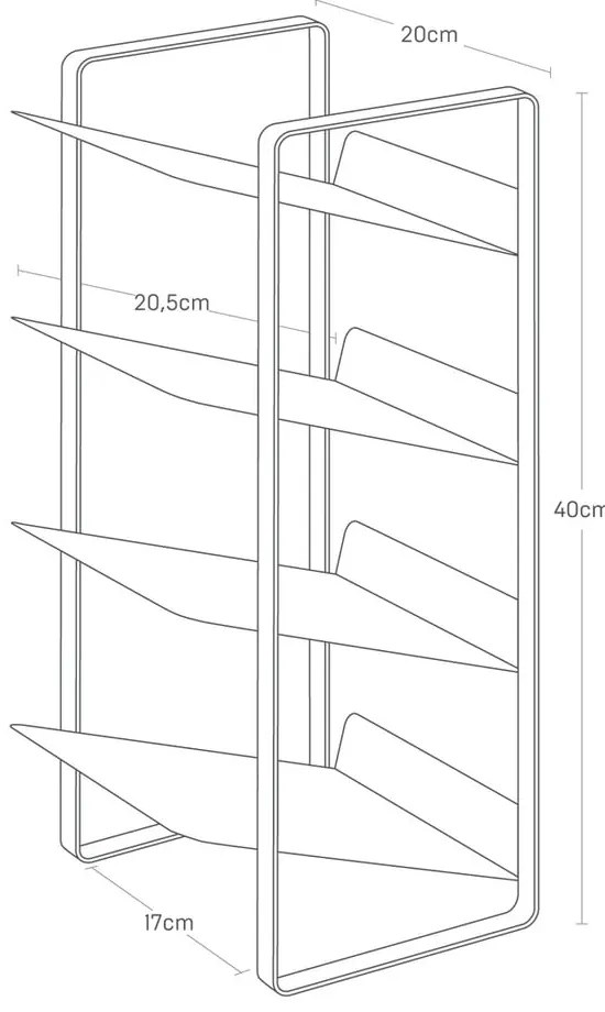 Supporto per bottiglie Tower - YAMAZAKI