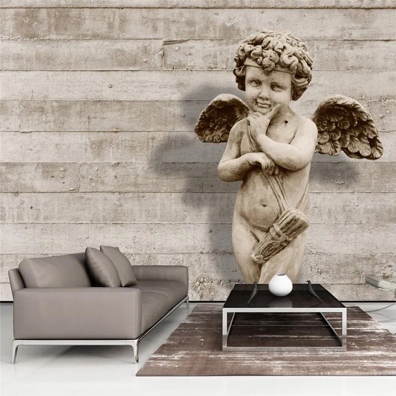 Fotomurale  Angelic Face  Colore Beige, Dimensioni e Misure 250x175