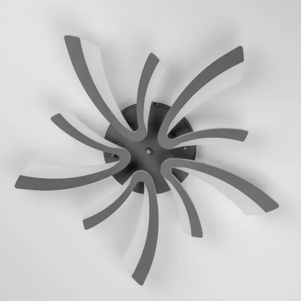 Brilagi - Lampadario a plafone LED dimmerabile TWIST LED/55W/230V 3000-6500K antracite + +TC