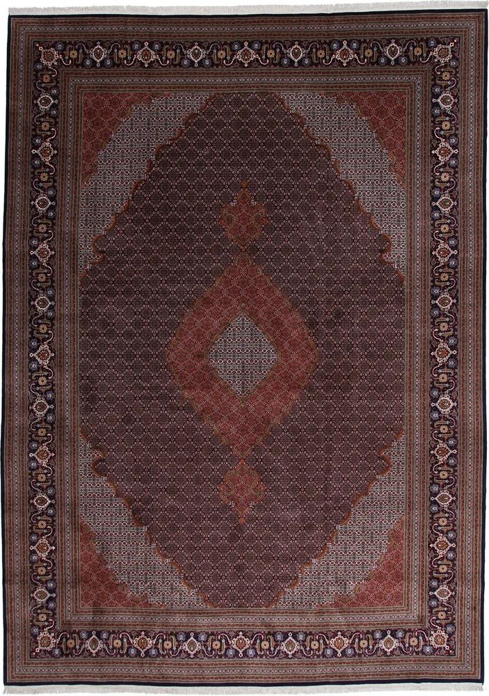 Tabriz Tappeto persiano 480 x 350 Rosa (Iran) Annodato A Mano