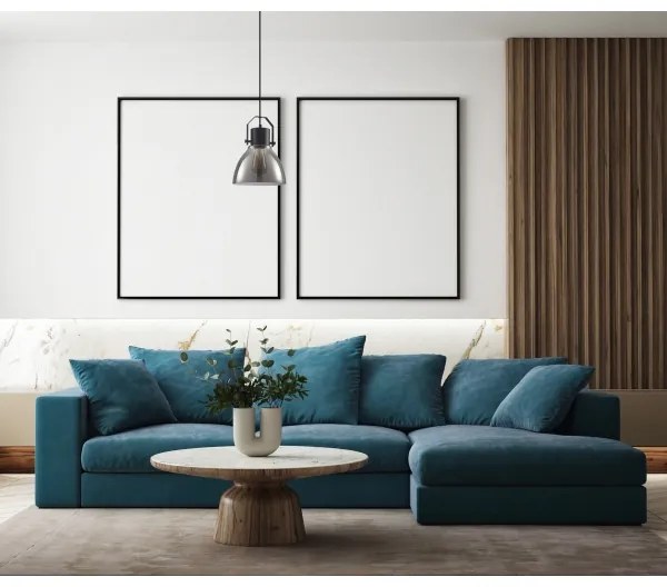 ITALUX PND-22371-1-BK+SG - Lampadario a sospensione con filo DARLENA 1xE27/40W/230V nero