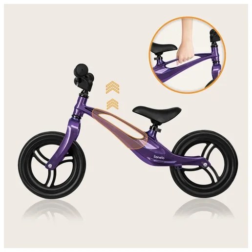 Lionelo - Bicicletta senza pedali BART viola