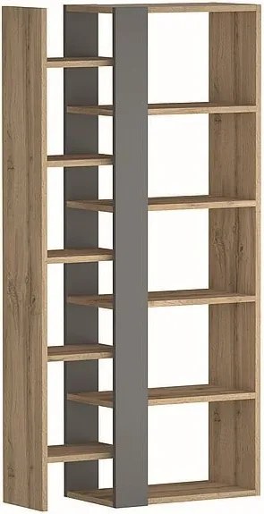 Scaffale Combo in rovere wotan/antracite