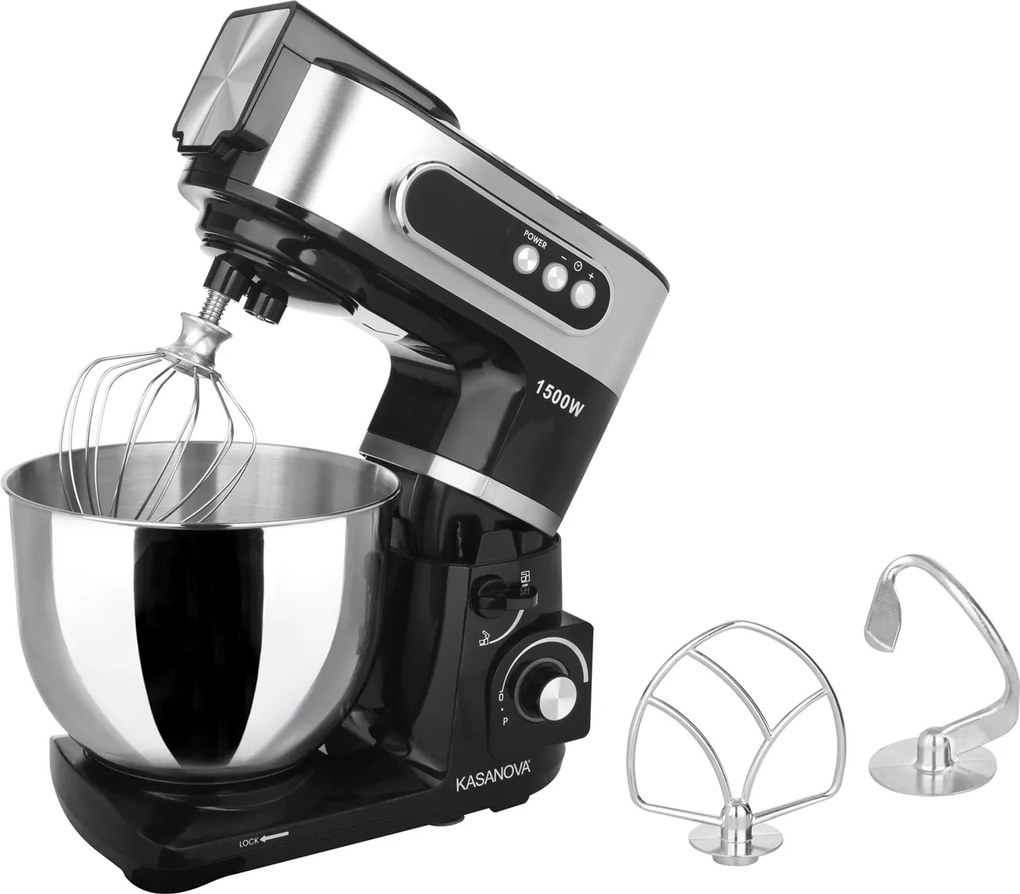 Impastatrice digitale 7 litri da 1500W, Kasanova