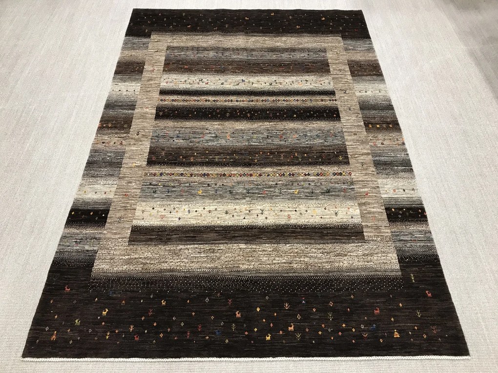 Loribaft Tappeto persiano 210 x 300 Marrone (Iran) Annodato A Mano